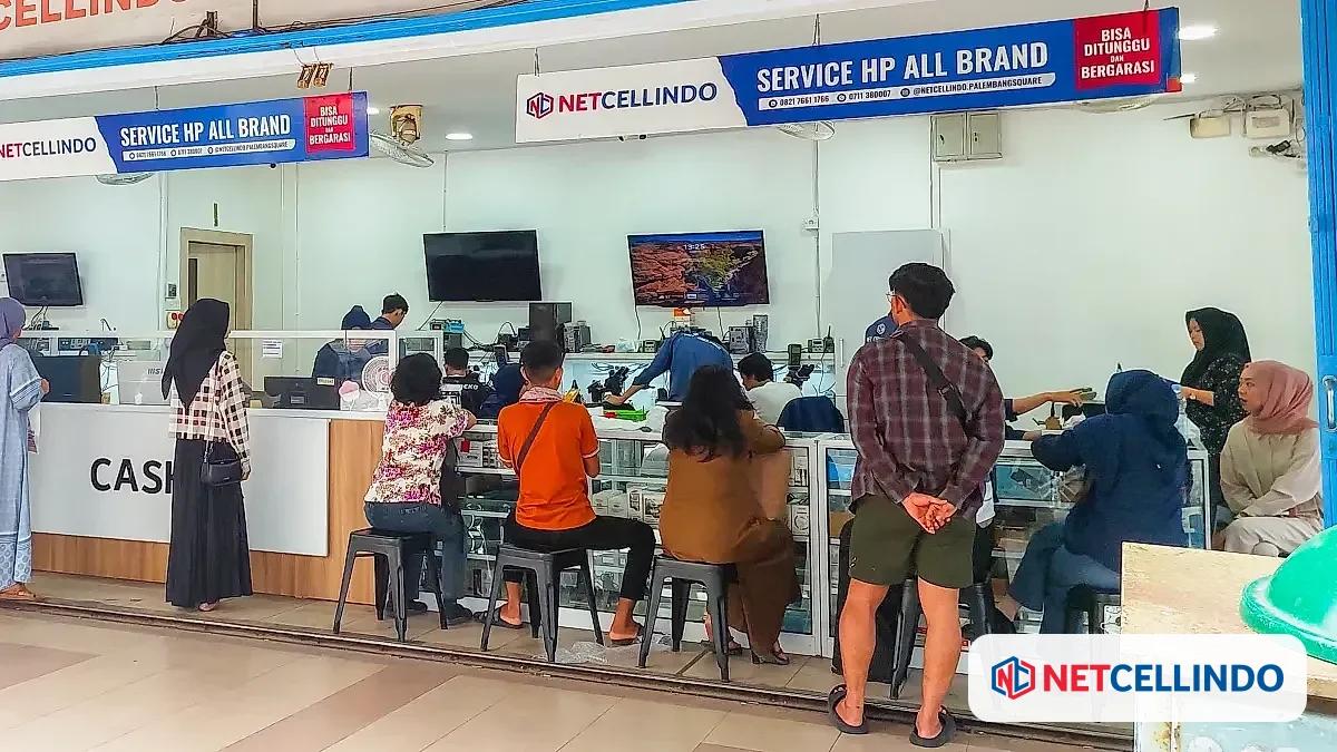 Storefront tempat servis HP terpercaya, panduan memilih dari NET CELLINDO