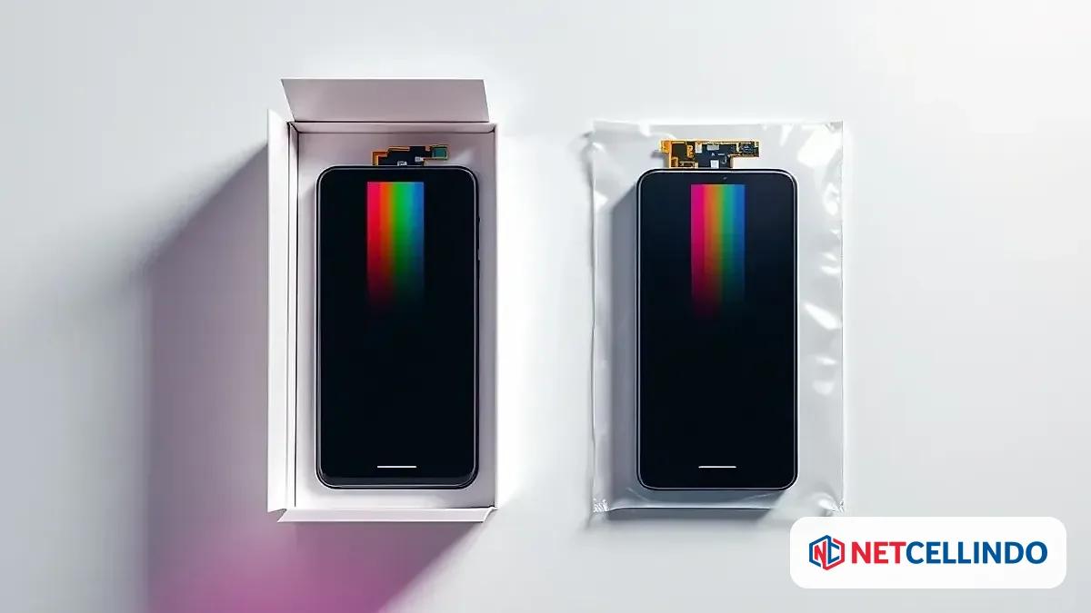 Perbandingan jenis panel LCD HP, OLED vs IPS LCD, panduan teknisi NET CELLINDO