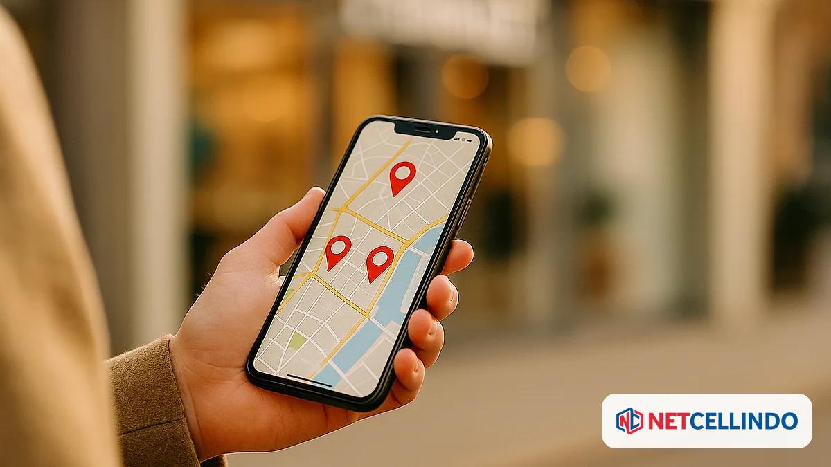 Pelanggan mencari service HP terdekat di peta, panduan memilih tempat servis HP yang aman dan bergaransi