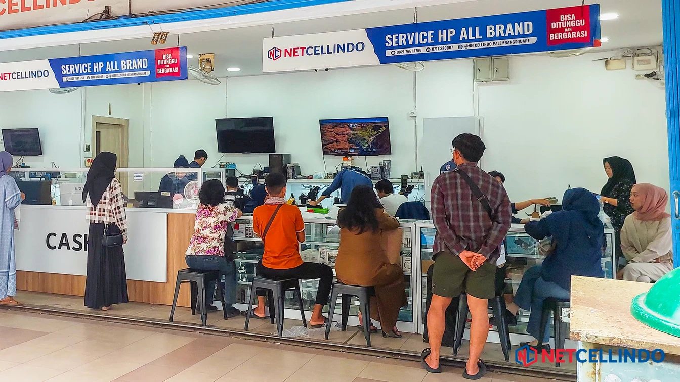Storefront tempat servis HP terpercaya, panduan memilih dari NET CELLINDO