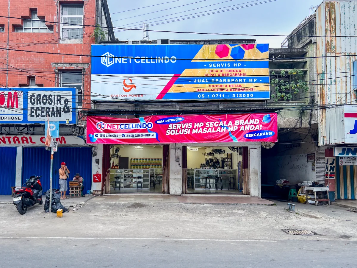 Toko NET CELLINDO PALEMBANG IP — servis HP di Palembang
