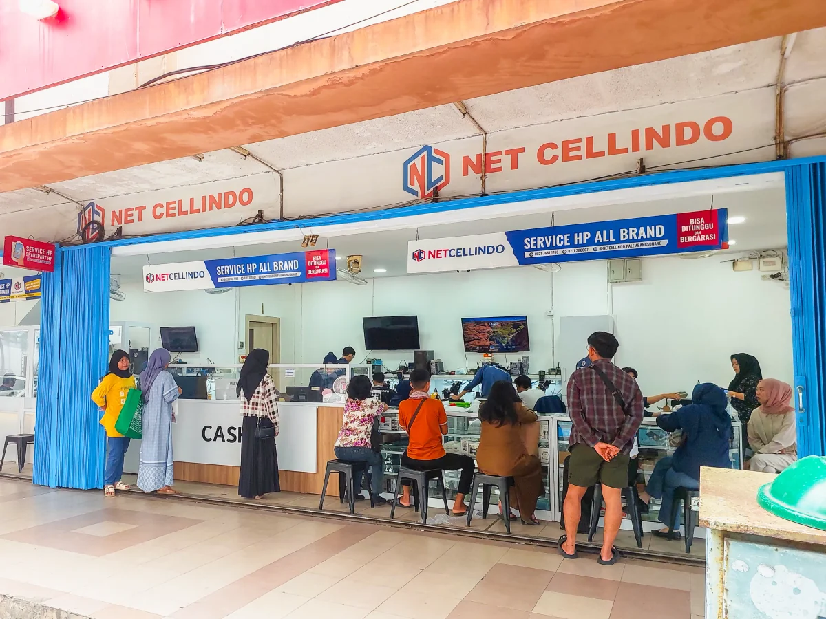 Toko NET CELLINDO PALEMBANG PS — servis HP di Palembang